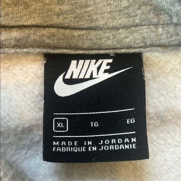 Men’s Nike Gray Sweatshirt Hoodie XL - Picture 3 of 4